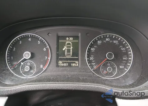 2012 Volkswagen Passat 2.5L Se из США, поврежденный, VIN 1VWBP7A3XCC053052